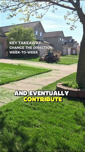 The Right Way to Mow Your Lawn (Most People Get This Wrong) #lawncare