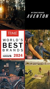 We’re thrilled to share that Aventon has been ranked #1 in the ebike category for “World’s Best Brands” by TIME! 🌟 This honor, based on a survey of over 22,000 consumers in the US, recognizes the top brands people know, love, and trust. Thank you for being part of our journey and here’s to sharing more adventures in 2025! | Aventon