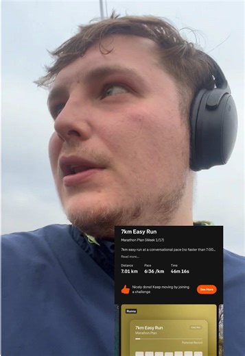 Primer día en mi plan de maratón con Runna