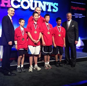 Lexington Students Represent State on MATHCOUNTS Team