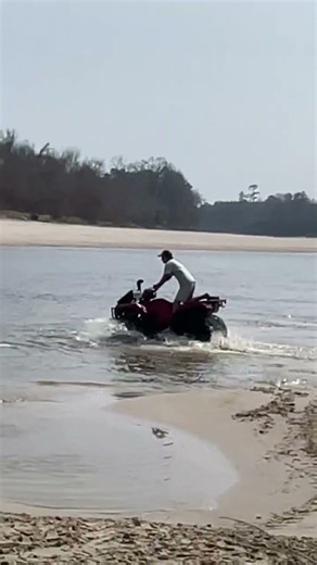 Water ridding the Red Ruby