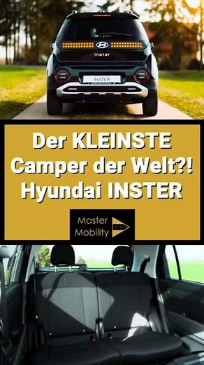 WHO NEEDS a MOTORHOME?! City camper with power connection: The NEW Hyundai INSTER (2025)!