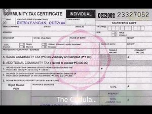 Getting Your Cedula In The Philippines