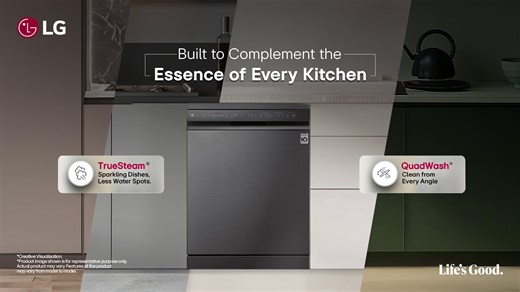 12K views · 47 reactions | The LG True Steam Dishwasher with True Steam™ built to complement the essence of every kitchen, designed to blend into and elevate every kitchen's aesthetic! Know More : https://bit.ly/4cLz5QP #LG #LGIndia #LifesGood #LGDishwasher #LGTrueDishwasher | LG Global | Facebook