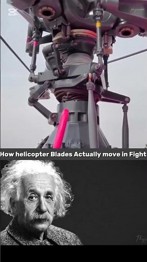 How Helicopter Blades Really Move in Flight | Science Explained.😱💥. #shorts #engineering