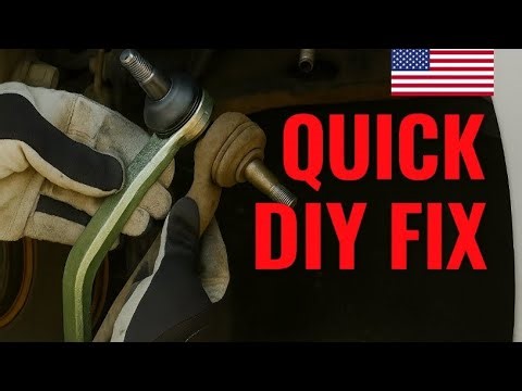 Tie Rod End replacement DIY