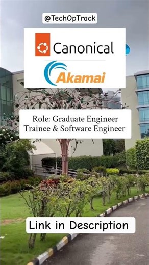 Freshers Alert 🚨 Canonical & Akamai Hiring Without Experience! #freshers