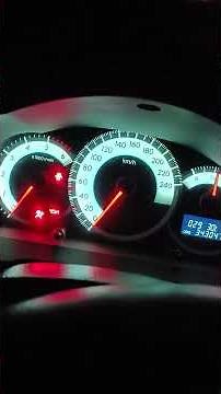 Toyota Corolla verso 2008 d4d blinking blue temperature light car won't start solved. EFI fuse