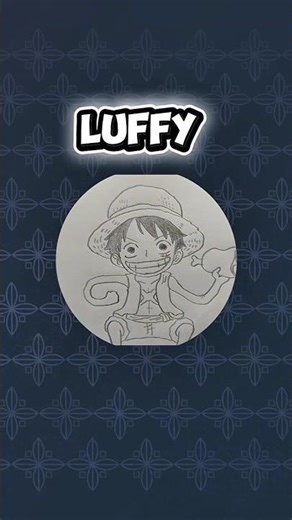 draw Luffy #anime #onepiece #drawing #fun #cute #artwork