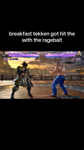 he won the set tho ggs lol #fyp #tekken8 #lars #ragebait #funny