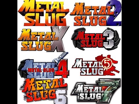 [Gameplay] Metal Slug 1,2,X,3,4,5,6,7&XX All Bosses (No Damage)