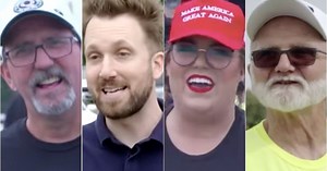 Jordan Klepper Relentlessly Trolls Trump Fans At ‘Totally Normal’ MAGA Rally