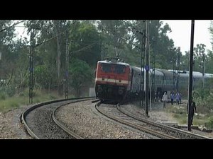 IRFCA - "2716-ASR NED EXPRESS" TRAVERSE THE SHARP CURVE!!!