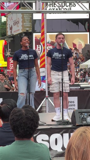 New York song live at Taste of Times Square — Phoenix Best & Austin Colburn