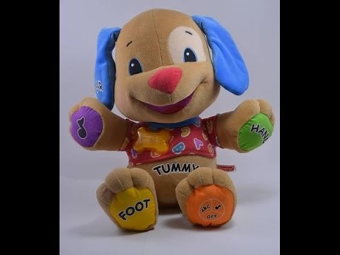 Fisher Price Laugh & Learn Tummy Puppy Talking and Singing