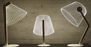 Bulbing Lamps create light from optical illusions