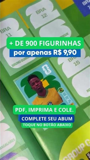 ÁLBUM DA COPA 2026 COMPLETO! TODAS AS FIGURINHAS EM PDF – CHEGA DE REPETIDAS E DE GASTAR DINHEIRO😱