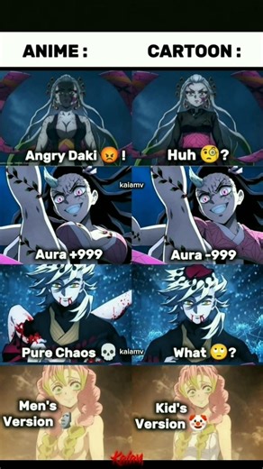Anime vs Cartoon. The difference is criminal 👊💀 [Part-4]