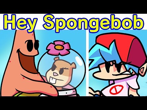 Friday Night Funkin' VS Hey Spongebob Mod (FNF Mod/Hard) (Patrick & Sandy)