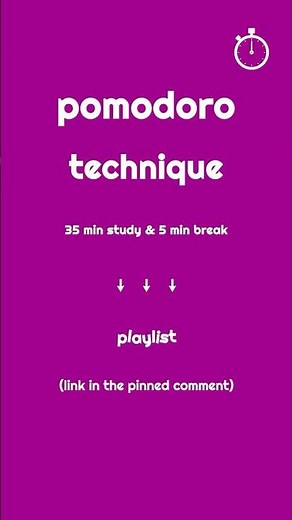 35 Min Study, 5 Min Break: Pomodoro Success!