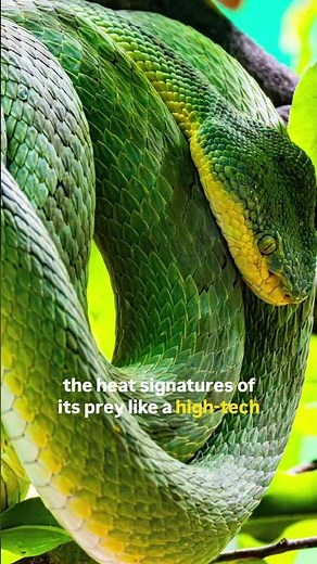 This Neon Green Snake Was Just Discovered 😳🐍 #facts #shorts