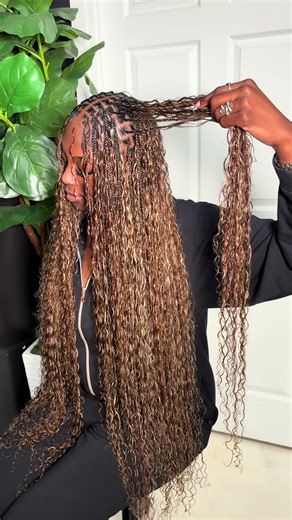 Small-Medium Boho Braids with 4/27/30 & Ash Blonde Brulée