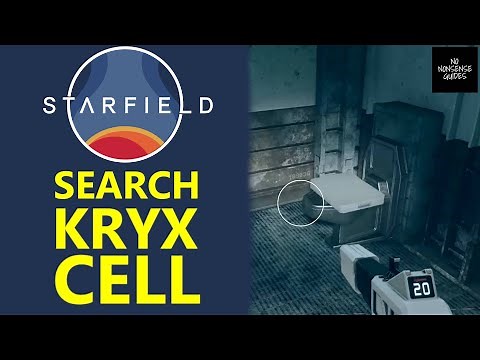 Starfield Echoes of The Past - Search Kryx's Cell For Information