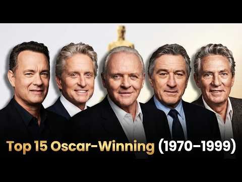 Top 15 Oscar-Winning Hollywood Actors (1970–1999) | Legendary Performances & Ages Revealed