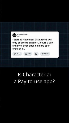 You agree with these? Character ai