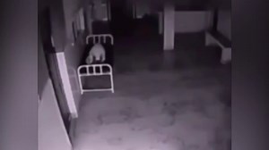 Super creepy footage of soul leaving a body