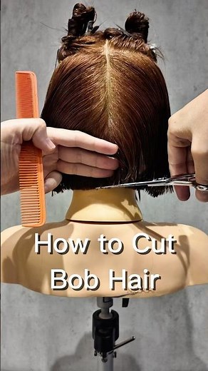 【Haircut】ボブヘアの切り方｜How to Cut Bob Hair