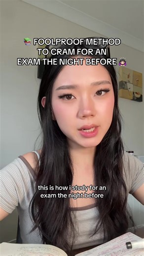 save this for your next cram session 🙇🏻‍♀️ #studyhack #cram #exam
