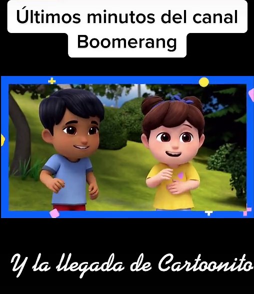Despedida emotiva del canal Boomerang y la llegada de Cartoonito