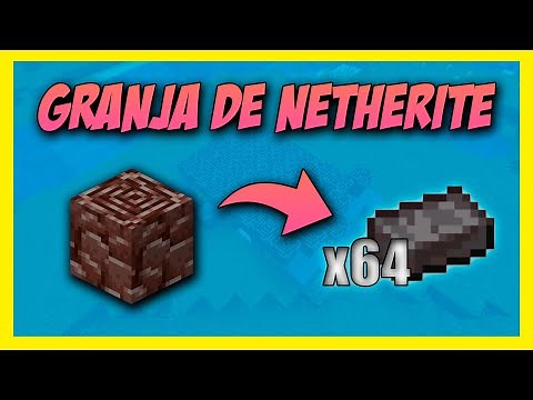 ✅GRANJA de NETHERITE AUTOMÁTICA (INFINITA) - MayBall099