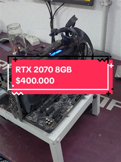 RTX 2070 ZOTAC AMP EXTREME 8GB a solo $400.000