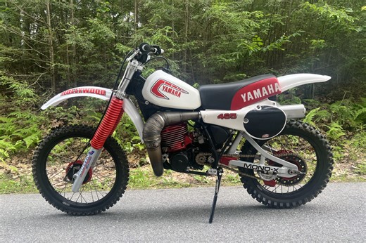 No Reserve: 1981 Yamaha YZ465