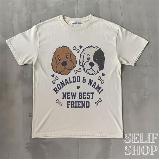 Custom Pet Portrait T-shirt: Personalized Clothing From Your Dog Photo - Etsy