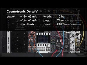 Cosmotronic Delta-V Dual Amped Function Generator 1/2: envelope & LFO (LMS EE)