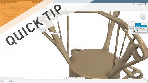 QUICK TIP: Offset Face Control - Fusion Blog