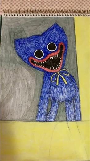 Huggy Wuggy Poppy Playtime Dibujo
