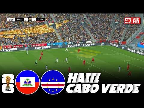 👉 Haiti 🇭🇹 vs Cabo Verde 🇨🇻 | FIFA World Cup 2026 Simulation | PES 2021 Gameplay 4K #fifaworldcup