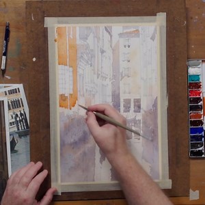 Meet Your New Instructor, Iain Stewart Watercolors! Iain Stewart is a Scots-born watercolor artist whose atmospheric paintings have captivated collectors and fellow artists alike. He is a signature member of both the American and National Watercolor Societies and was recently inducted into the prestigious Whiskey Painters of America, and his work stands as a testament to his unique vision and technical mastery. As a sought-after instructor and juror, Iain has shared his knowledge through worksho