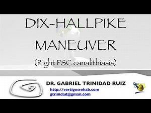 DIX HALLPIKE MANEUVER