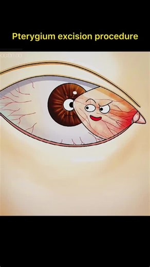 #eye #eyes #pterygium #excision #procedure #foryou #fypシ