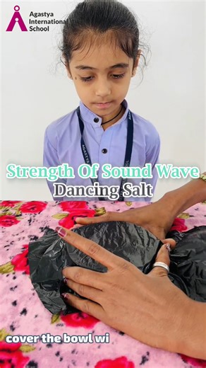 Agastya International School on Instagram: "Strength Of Sound Wave - Dancing Salt #SoundWaveMagic #DancingSalt #VibrationScience #SoundWaveExperiment #SaltDanceEffect #ResonancePatterns #ChladniPatterns #PowerOfSound #WaveStrength #ScienceInMotion #SoundFrequencyArt #FrequencyVibrations #STEMExperiment #PhysicsFun #SoundVisualisation #WaveEnergyEffect #AcousticPatterns #ResonanceArt #DIYScienceExperiment #ScienceIsCool #SaltAndSound #SonicStrength #WaveExperiment #TrendingScience #science #exper