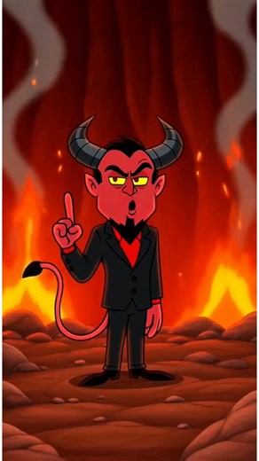 Even Hell Has Standards! 👹🚫 | Trump Cartoon Satire #shorts