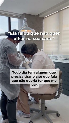 Eu sei que você não quer extrair o siso, mas precisa