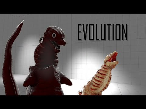 Evolution of Shin Godzilla: size comparison [origins EXPLAINED]