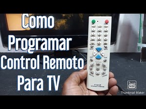 Universal TV Remote Control || How to Program a Universal Remote Control