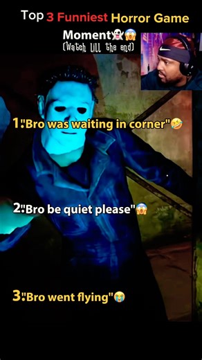 Top 3 Funniest Horror Game Moments 💀 (This Got Out Of Control)
